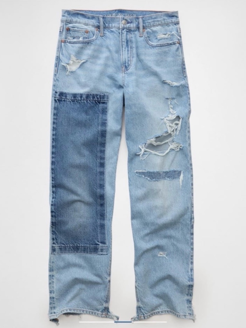 NWT! Rare! AEO Strigid Low-Rise Ex Boyfriend Jean - Picture 4 of 10
